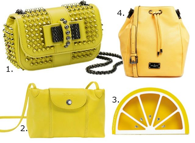 Yellow bags for cny 2015